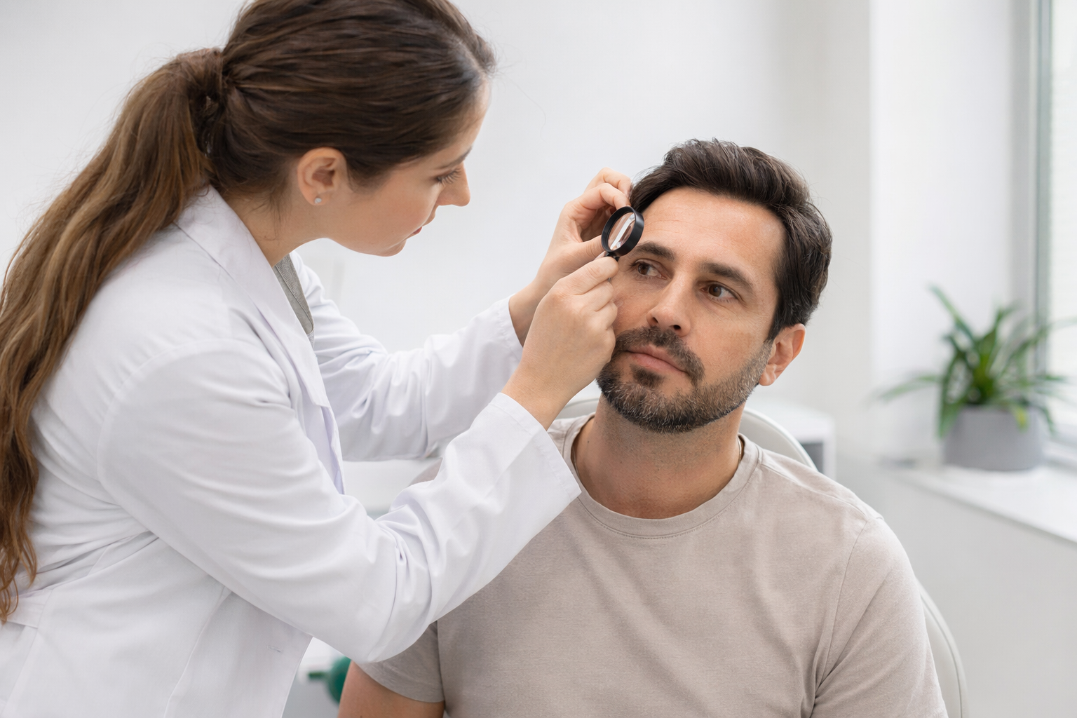 Eyebrow & beard restoration