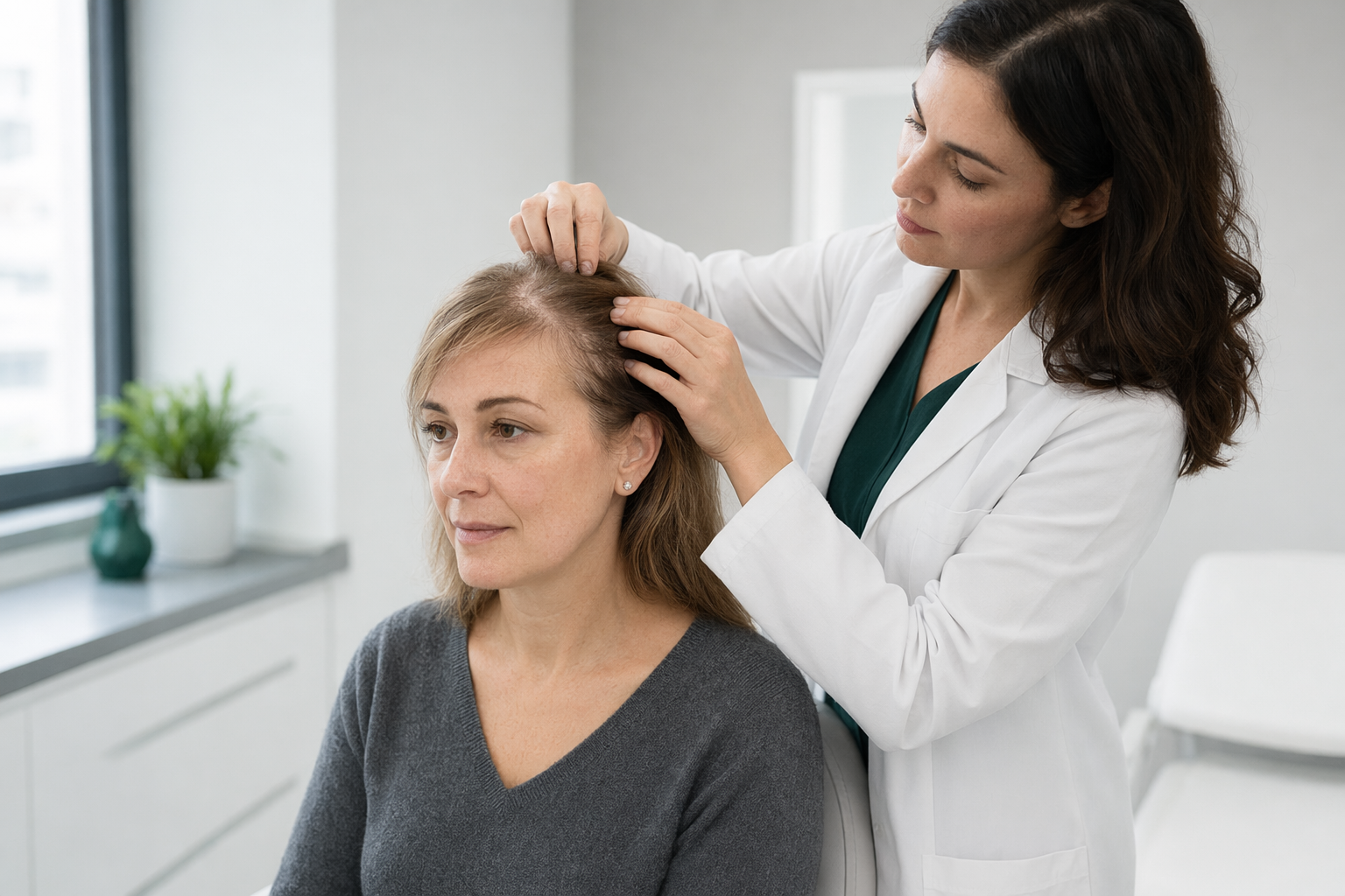 Women's hair restoration