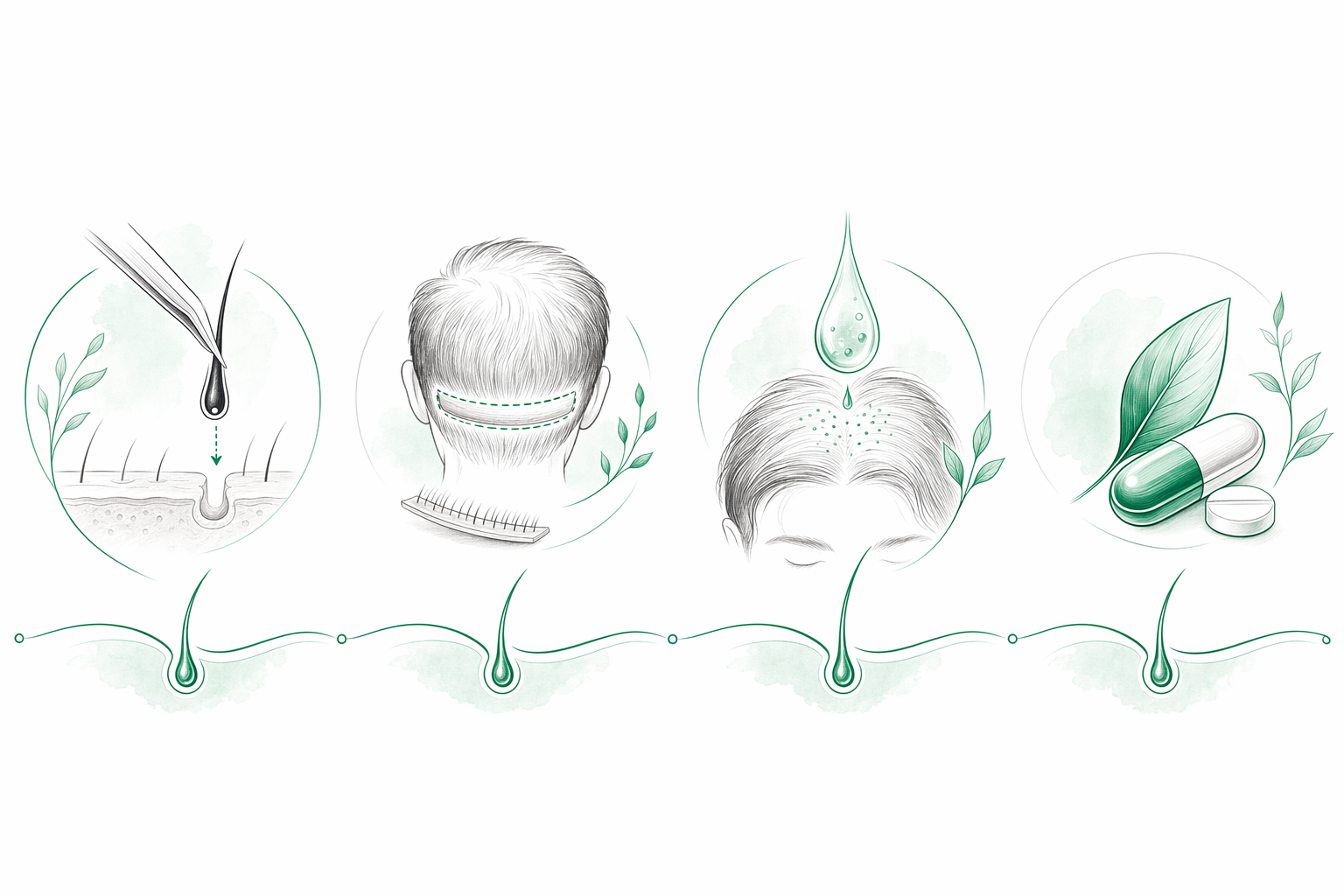 Hair restoration techniques